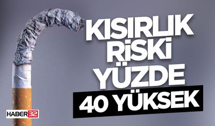 Kısırlık Riski Yüzde 40 Yüksek