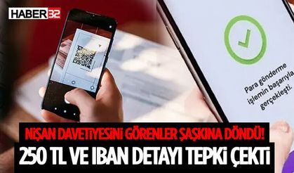 Nişan Davetiyesini Görenler Şaşkına Döndü! 250 TL ve IBAN Detayı Tepki Çekti