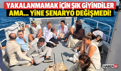 Yakalanmamak İçin Şık Giyindiler Ama...