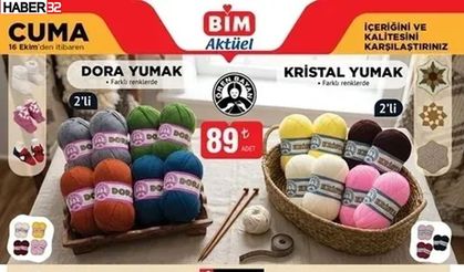 BİM 16-18 Ekim Aktüel Kataloğu Yayınlandı!