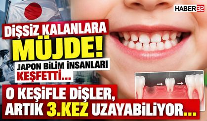 Dişsiz Kalanlara Müjde! O Keşifle 3.Kez Uzayabiliyor