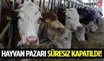 Isparta’da Hayvan Pazarı Süresiz Kapatıldı!