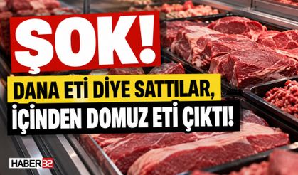 Dana Eti Diye Sattılar, İçinden Domuz Eti Çıktı!