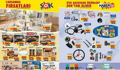 ŞOK 14-20 Ekim Aktüel Kataloğu Yayınlandı!