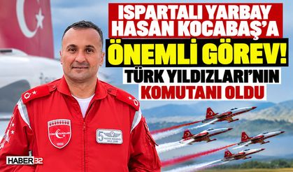 Ispartalı Yarbay, Türk Yıldızları Filo Komutanı Oldu!