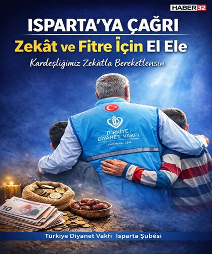 Türkiye Diyanet Vakfı (TDV) Isparta Şubesi, Ramazan ayı dolayısıyla hayırsever vatandaşlara yönelik anlamlı bir kampanya