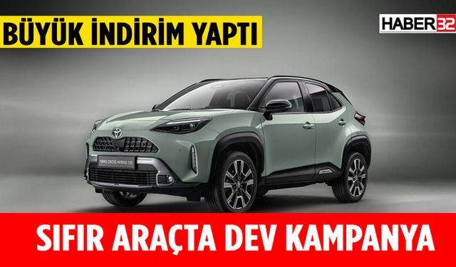 Sıfır Araç İçin Yılın Son Dev Kampanyası