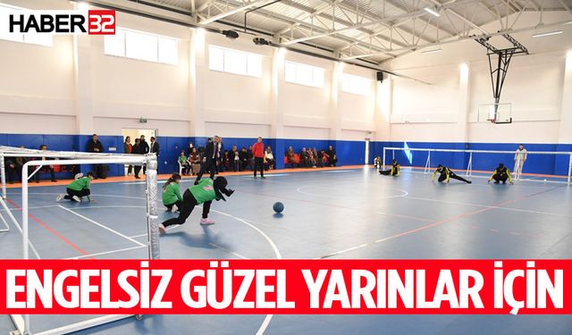 Isparta’da Engelliler Günü nedeniyle farkındalık maçı düzenlendi