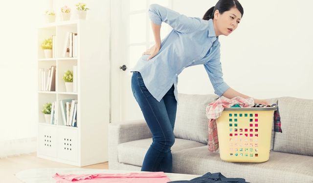 Ev Hanımlarında Bel Ağrısına Dikkat! 