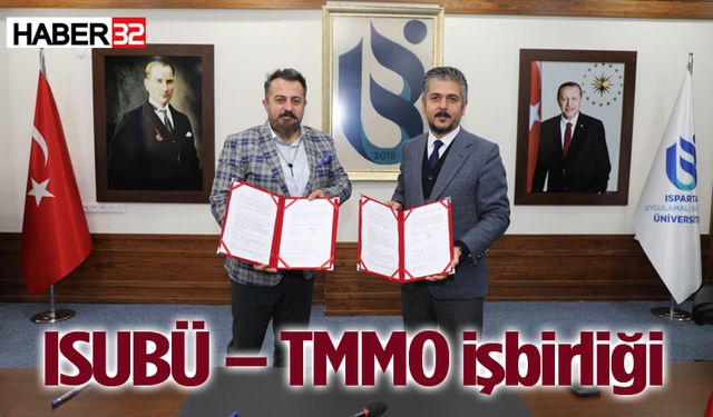 ISUBÜ ile TMMO Birliği İl Koordinasyon Kurulu Arasında İkili İş Birliği Protokolü İmzalandı