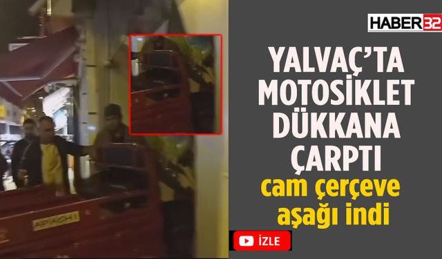 Elektrikli Scooter Kontrolden Çıktı İşyerine Çarptı