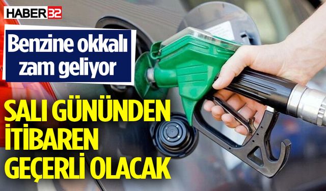 Benzine zam geliyor! Salı gününden itibaren geçerli olacak