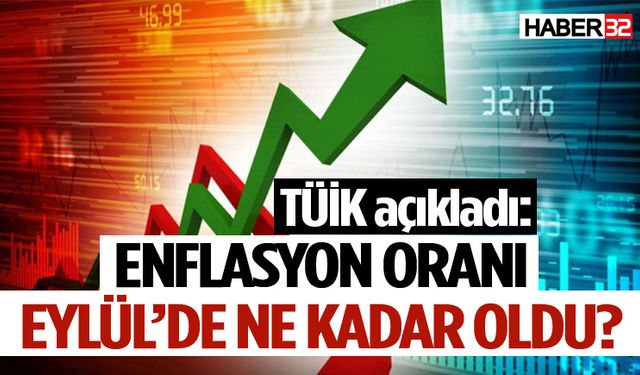 TÜİK eylül ayı enflasyon verilerini duyurdu