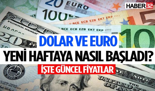 Haftanın İlk Günü Dolar ve Euroda Yükseliş Tam Gaz!