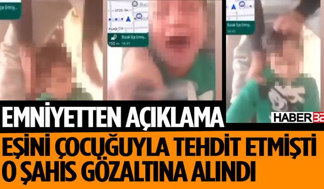 Çocuğunun Boğazına Bıçak Dayayan Baba Gözaltında