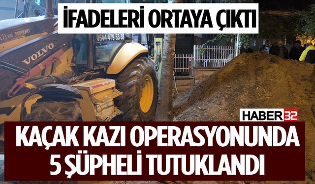 Isparta’da Kaçak Kazı Yapan Şüpheliler Tutuklandı