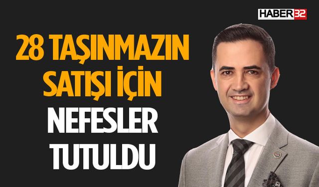 Gelendost'ta 28 Taşınmazın Satışı İçin İhale Düzenlenecek