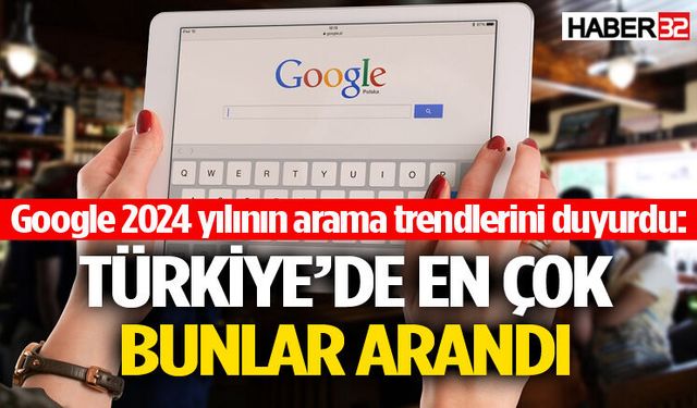 Google 2024 yılının arama trendlerini duyurdu