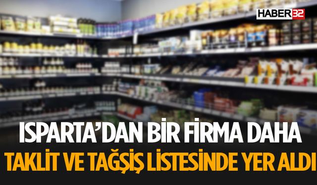 Bakanlığın Listesinde Isparta Merkezli O Firma Da Yer Aldı