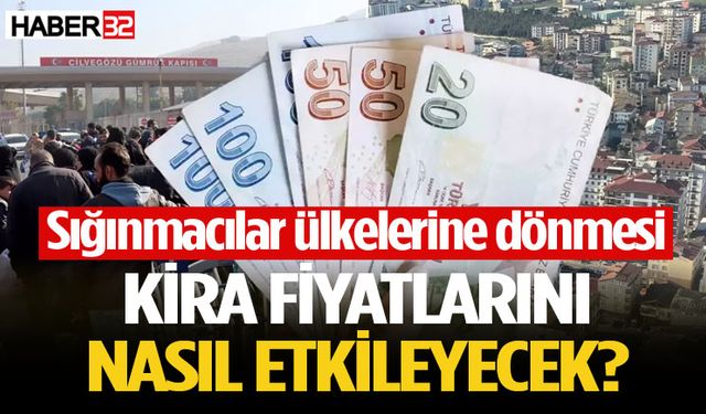 Sığınmacılar ülkelerine dönmesi kira fiyatlarını nasıl etkileyecek?