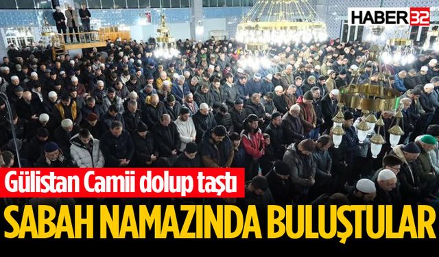 Isparta’da Sabah Namazında Buluşma Programı Yapıldı