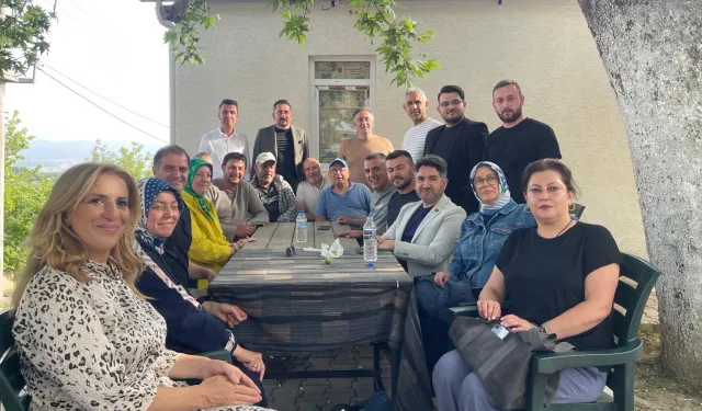 AK Parti Bursa Milletvekili Gözgeç'ten Mudanya kırsalına ziyaret