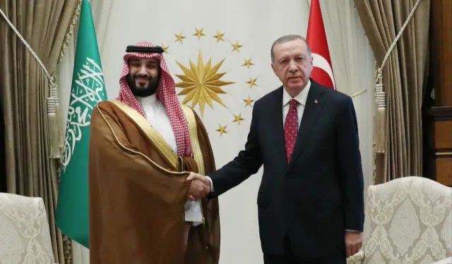 Cumhurbaşkanı Erdoğan Veliaht Prensi ile görüştü