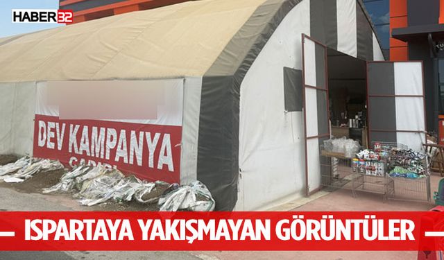 Ispartaya Yakışmayan Görüntüler