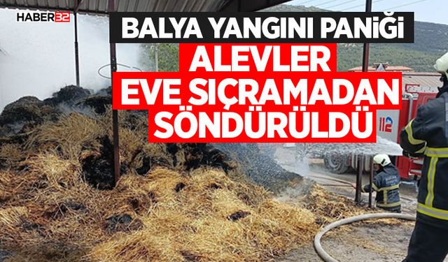 Alevler Eve Sıçramadan Söndürüldü