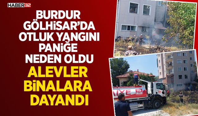 Alevler Binalara Dayandı