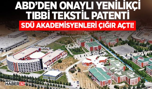 ABD’den Onaylı Yenilikçi Tıbbi Tekstil Patenti