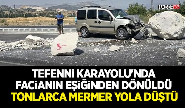 Tefenni Karayolu'nda Facianın Eşiğinden Dönüldü