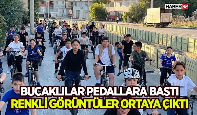 Bucaklılar Pedallara Bastı: Renkli Görüntüler Ortaya Çıktı