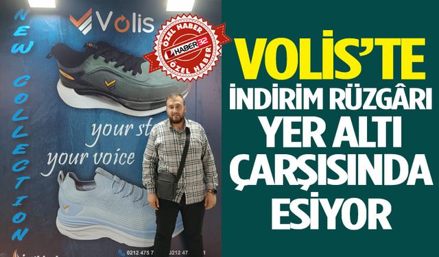 Volis’te İndirim Rüzgarı Yer Altı Çarşısında Esiyor