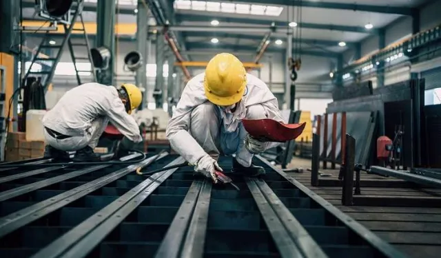 Ücretli çalışan sayısı aylık ve yıllık yükseldi