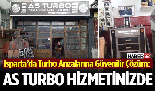 Isparta’da Turbo Arızalarına Güvenilir Çözüm: AS TURBO