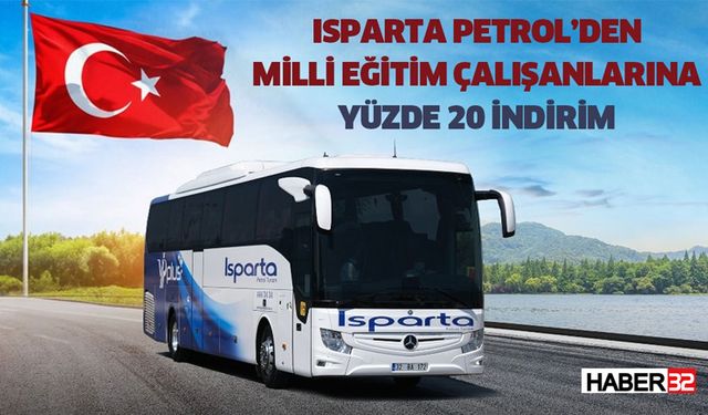 Isparta Petrol’den Milli Eğitim Çalışanlarına Yüzde 20 İndirim
