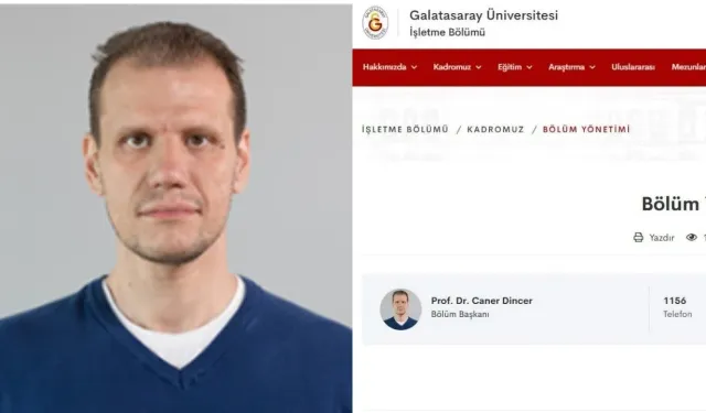 İstanbul Üniversitesi İşletme Bölümü Başkanı Prof. Dr. Caner Dincer kimdir, neden gündemde?