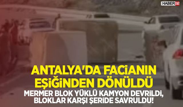 Antalya'da Facianın Eşiğinden Dönüldü
