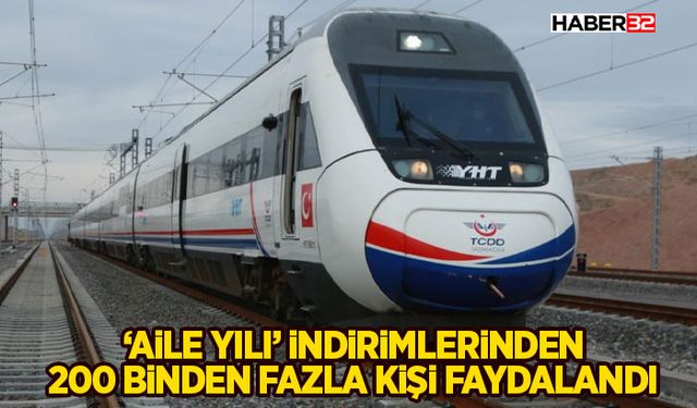 ‘Aile Yılı’ İndirimlerinden 200 Binden Fazla Kişi Faydalandı
