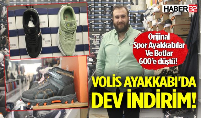 Volis Ayakkabı'da Dev İndirim Rüzgârı!
