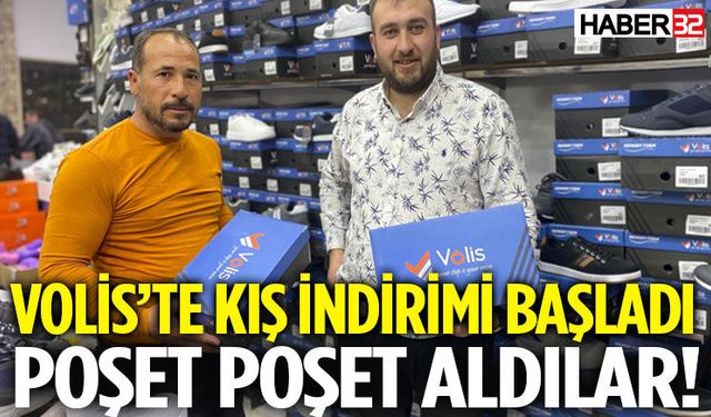 Volis’te Kış İndirimi Başladı! Bu Fırsat Kaçmaz