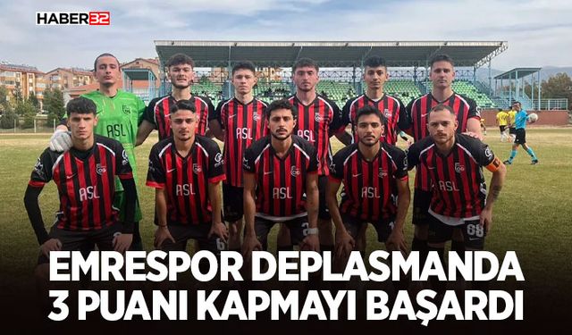 Emrespor Deplasmanda 3 Puanı Kapmayı Başardı