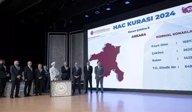 Hac kura sonuçları saat kaçta açıklanacak? Hac kura çekimi CANLI izle!