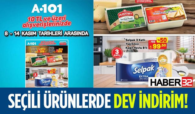 Seçili Ürünlerde Dev İndirim Kampanyası Başladı!