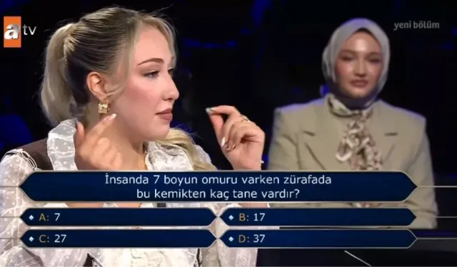 İnsanda 7 boyun omuru varken zürafada bu kemikten kaç tane vardır?