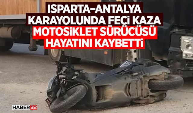 Isparta–Antalya Girişinde Feci Kaza