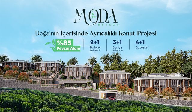 Anadolu Yakası’nda Doğayla İç İçe Modern Yaşam: Moda Beykoz