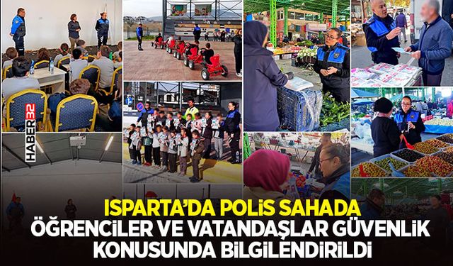 Öğrenciler ve Vatandaşlar Güvenlik Konusunda Bilgilendirildi
