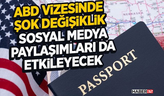 ABD Vizesinde Şok Değişiklik